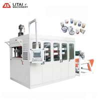 High Speed Quality Disposable Plastic Cup Glass Thermoforming Machine