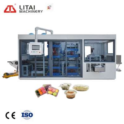 Takeaway Disposable Food Packaging Container Tableware Making Machine Vacuum Forming Machine Thermoforming Safe